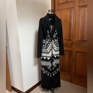 Mara Hoffman Open Front Sweater, Medium